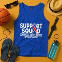 Support Awareness Squad I CHD Congenital Heart Defect Tank Top thumb 4