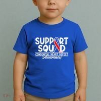Support Awareness Squad I CHD Congenital Heart Defect Toddler T-Shirt thumb 2