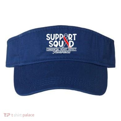 Support Awareness Squad I CHD Congenital Heart Defect Visor