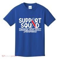 Support Awareness Squad I CHD Congenital Heart Defect Kids T-Shirt thumb 0