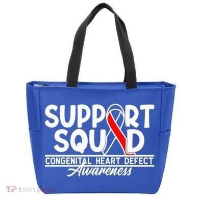 Support Awareness Squad I CHD Congenital Heart Defect Tote Bag