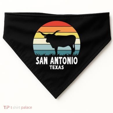 San Antonio USA-Made Doggie Bandana