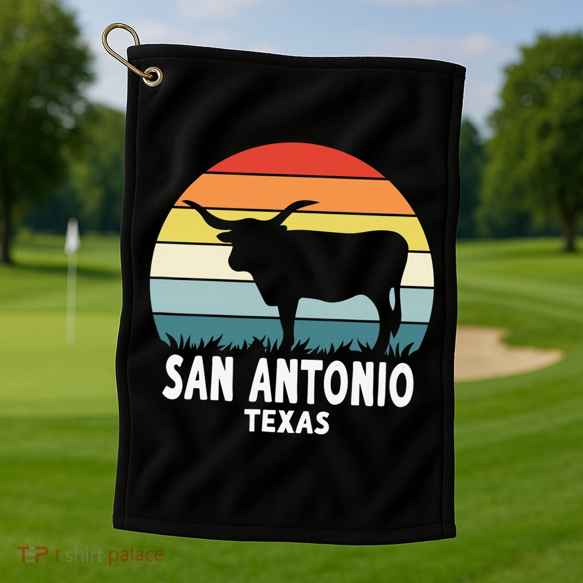 San Antonio Golf Towel