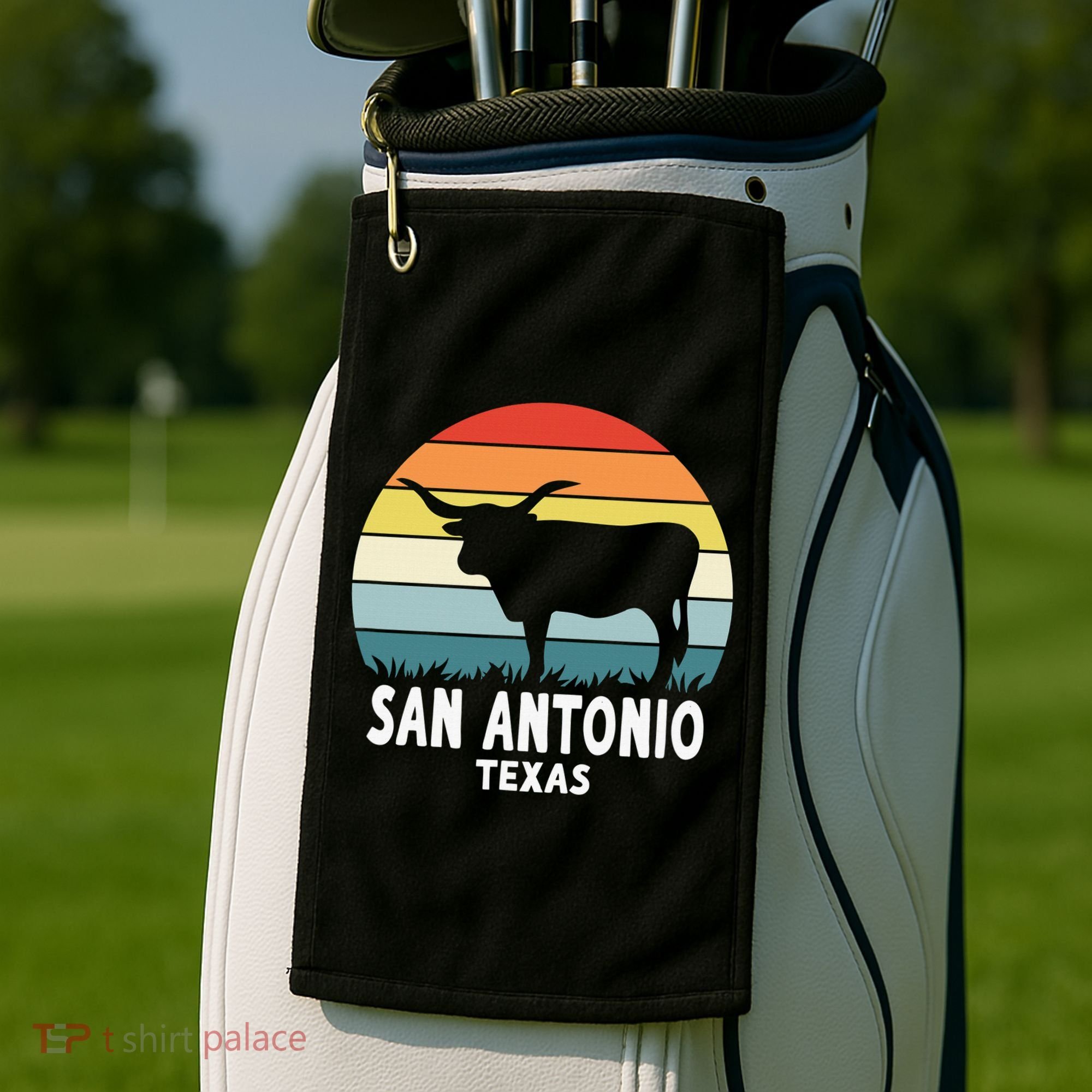 San Antonio Golf Towel