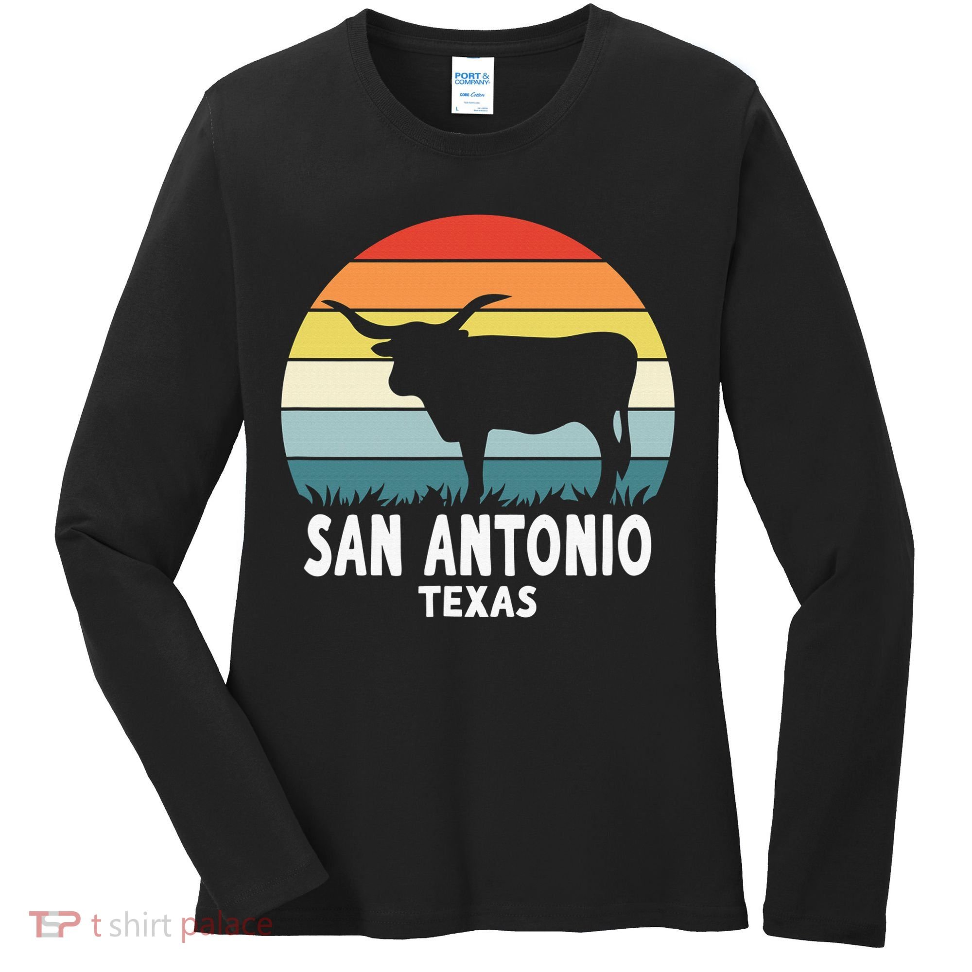 San Antonio Women's Long Sleeve Shirt