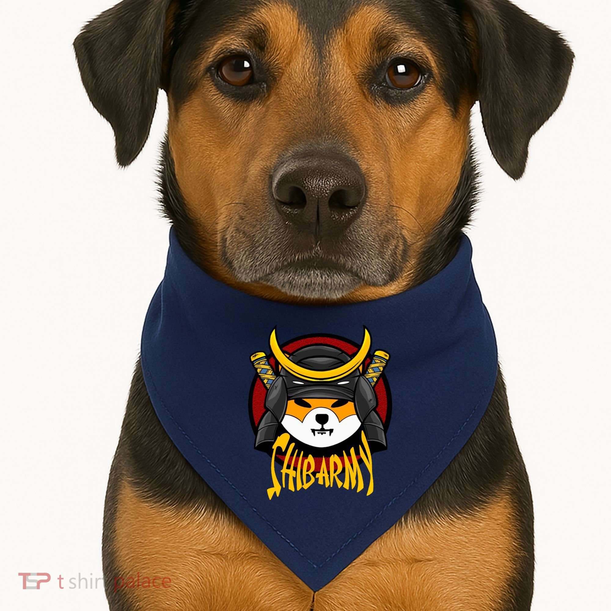 Shiba Army Samaria Dog USA-Made Doggie Bandana