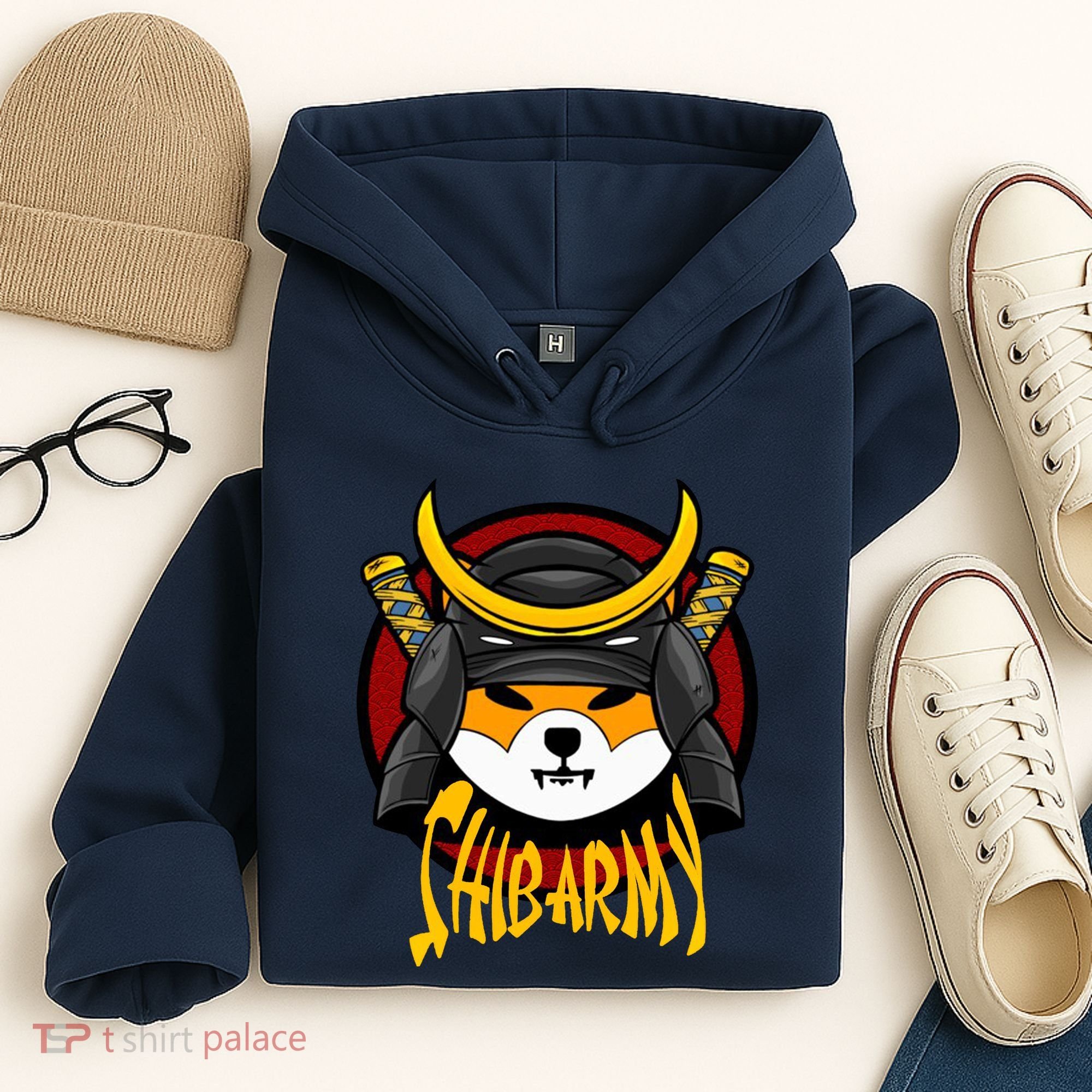 Shiba Army Samaria Dog Hoodie