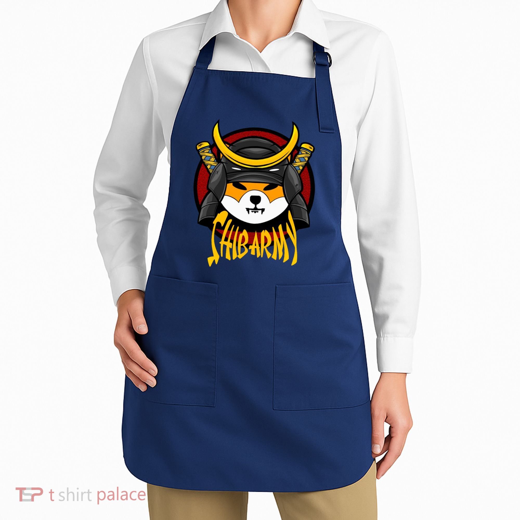 Shiba Army Samaria Dog Apron