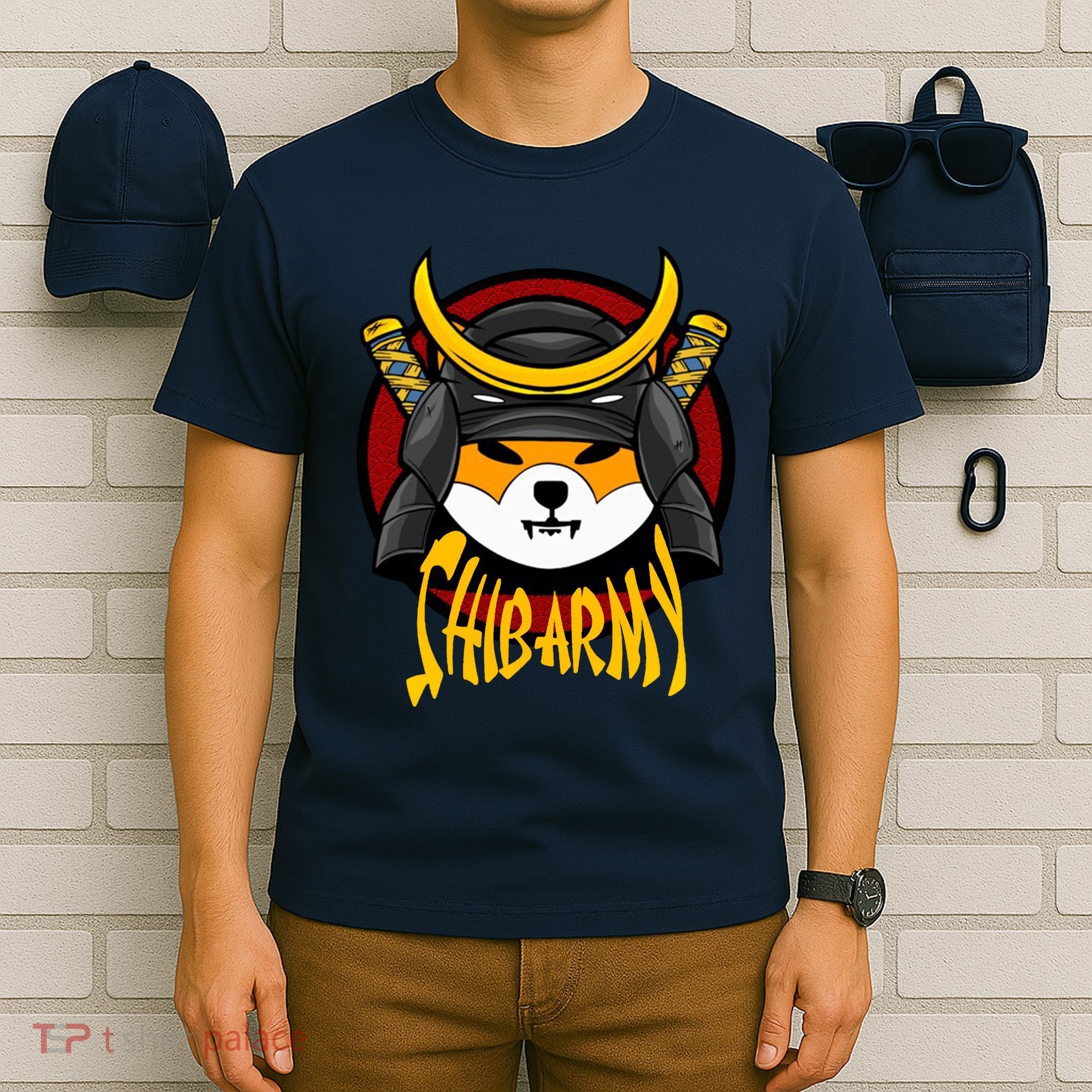 Shiba Army Samaria Dog T-Shirt