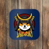 Shiba Army Samaria Dog Coaster thumb 0