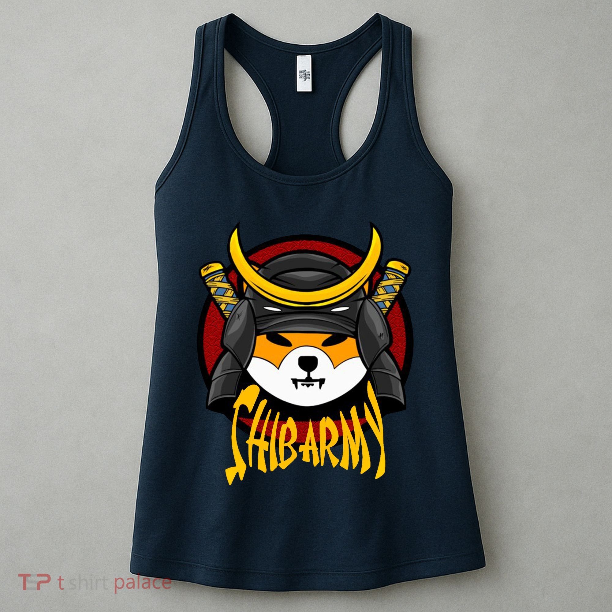 Shiba Army Samaria Dog Women's Tank Top