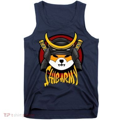Shiba Army Samaria Dog Tank Top