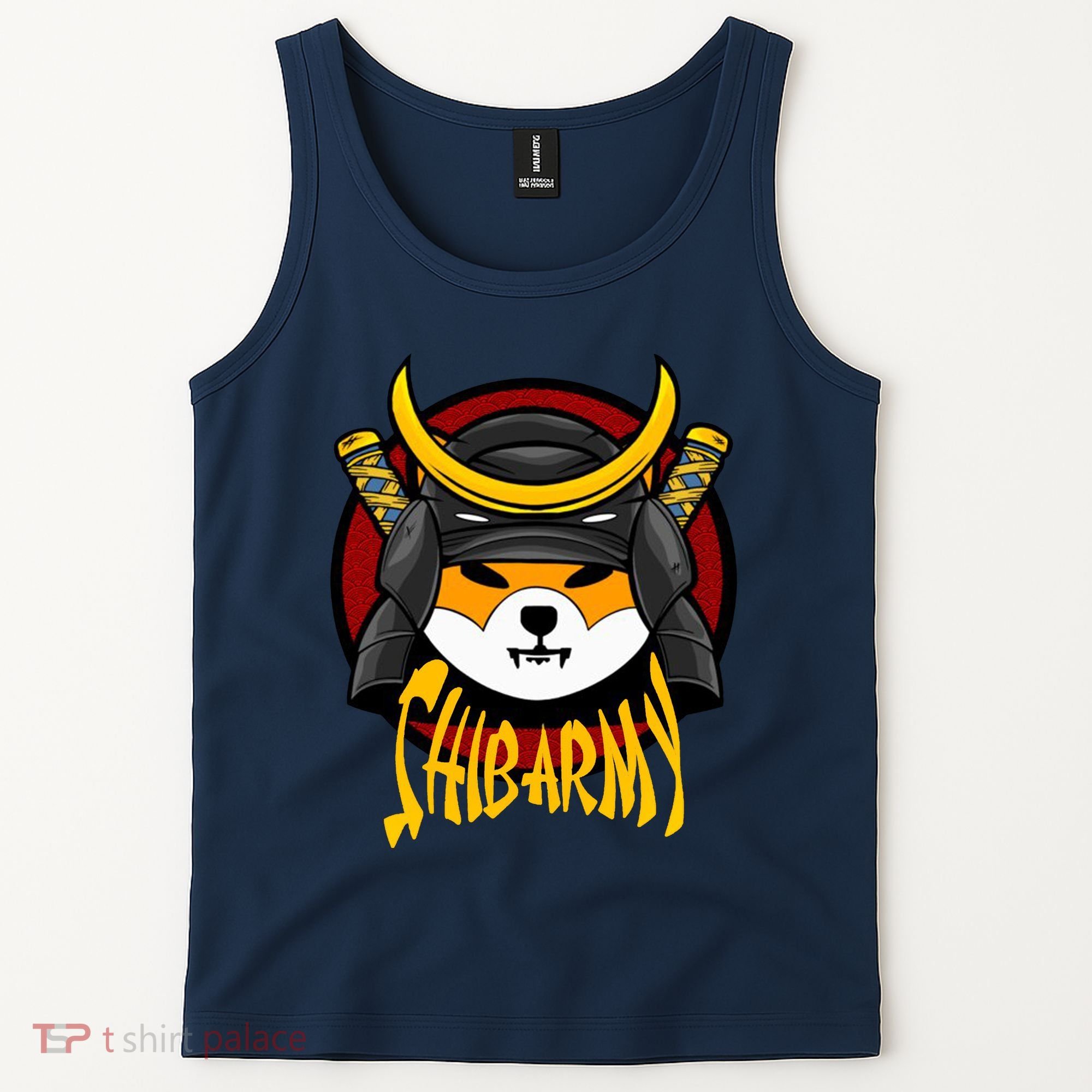 Shiba Army Samaria Dog Tank Top