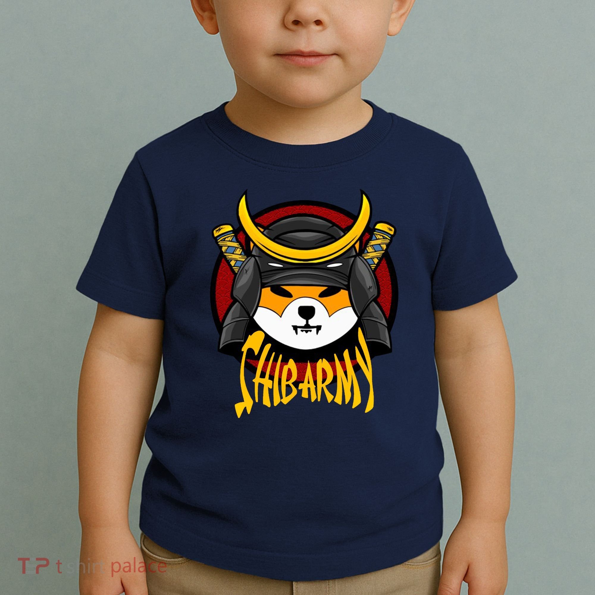 Shiba Army Samaria Dog Toddler T-Shirt