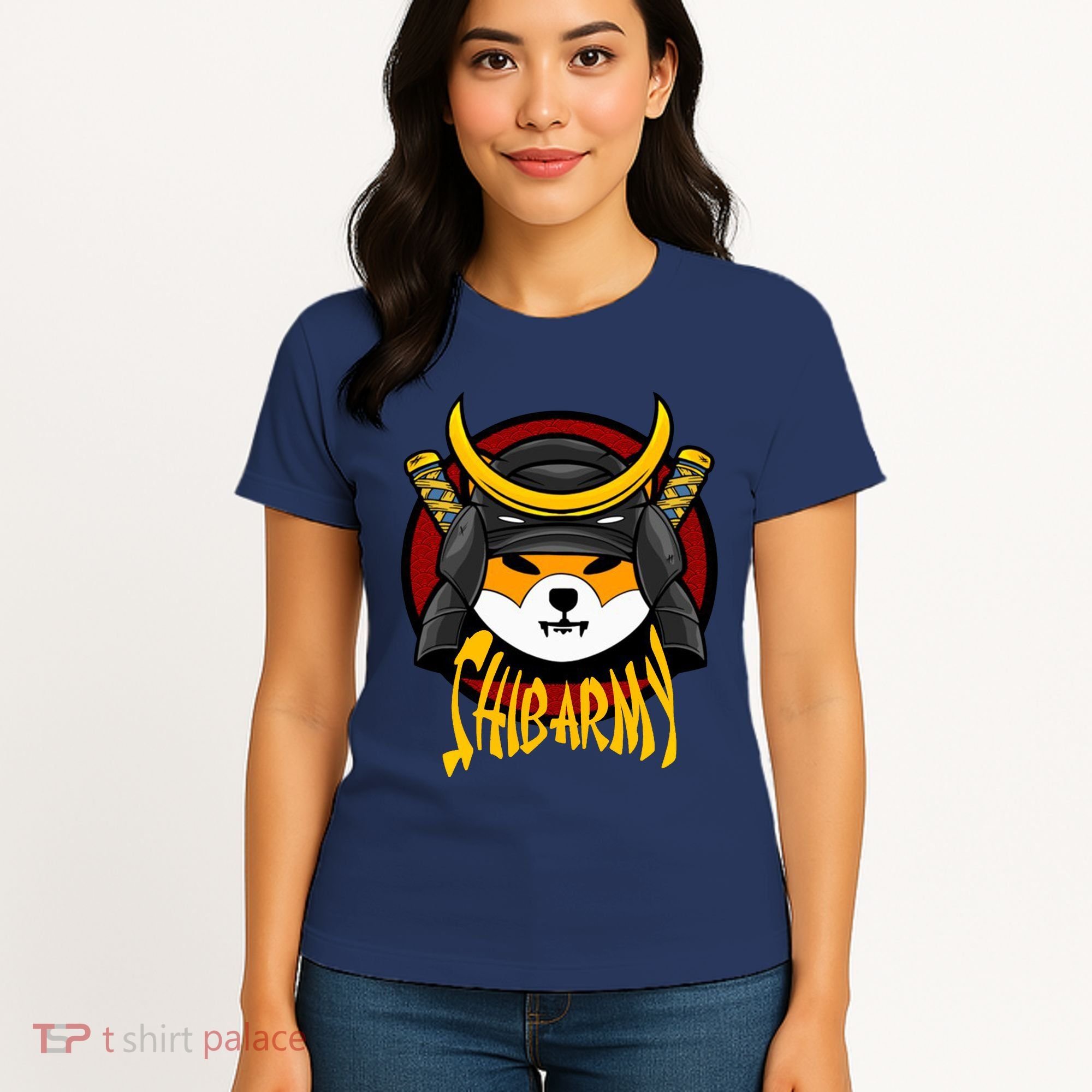 Shiba Army Samaria Dog Women's T-Shirt