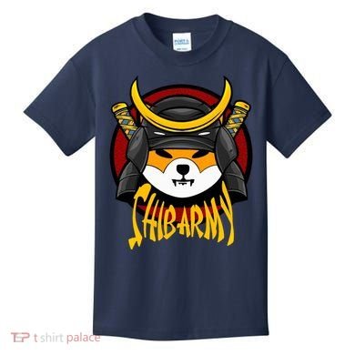 Shiba Army Samaria Dog Kids T-Shirt