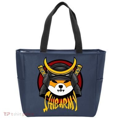 Shiba Army Samaria Dog Tote Bag