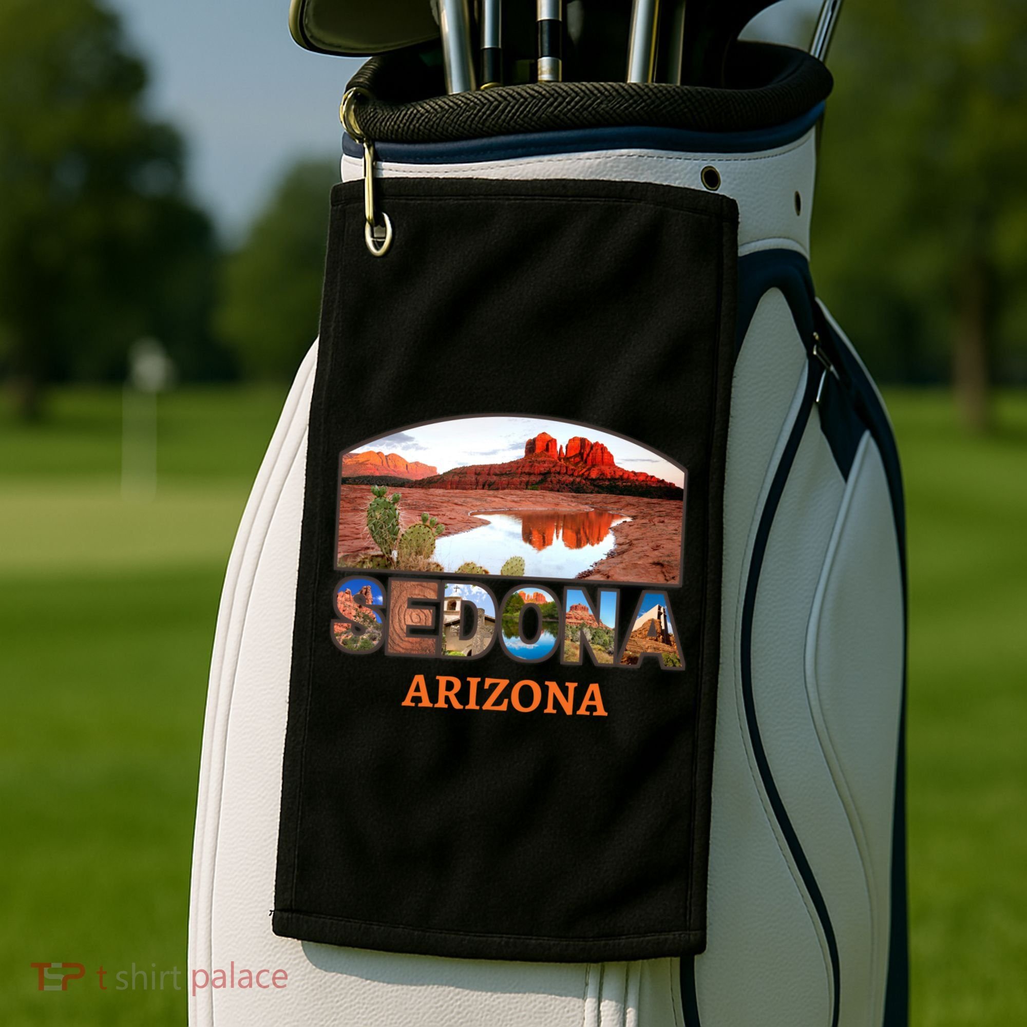 Sedona Arizona Golf Towel