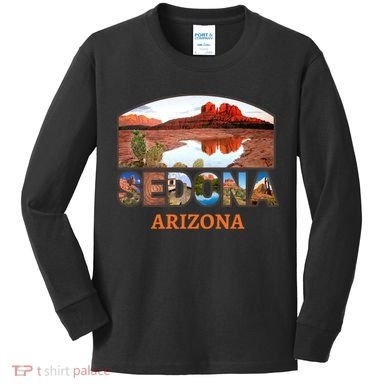 Sedona Arizona Kids Long Sleeve Shirt