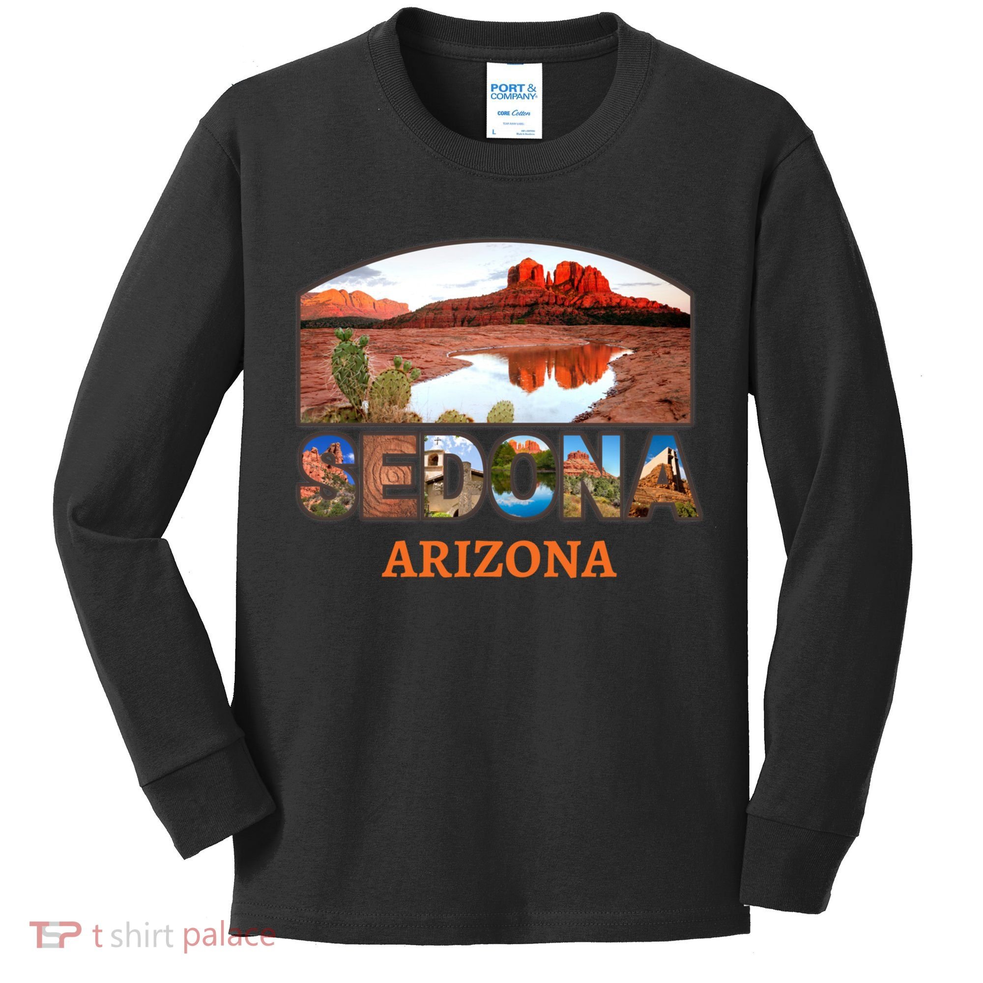 Sedona Arizona Kids Long Sleeve Shirt