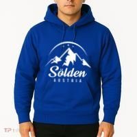 SöLden Austria Ski Resort Skiing Snowboarding Souvenir Gift Hoodie thumb 2