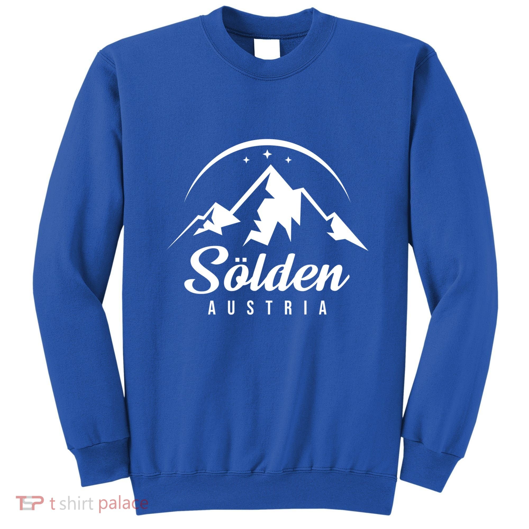 SöLden Austria Ski Resort Skiing Snowboarding Souvenir Gift Sweatshirt