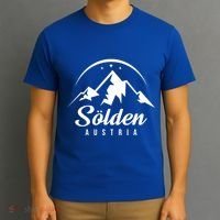 SöLden Austria Ski Resort Skiing Snowboarding Souvenir Gift T-Shirt thumb 3