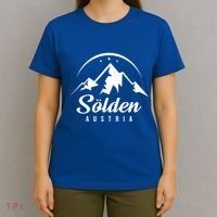 SöLden Austria Ski Resort Skiing Snowboarding Souvenir Gift T-Shirt thumb 4