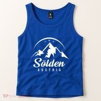 SöLden Austria Ski Resort Skiing Snowboarding Souvenir Gift Tank Top thumb 2