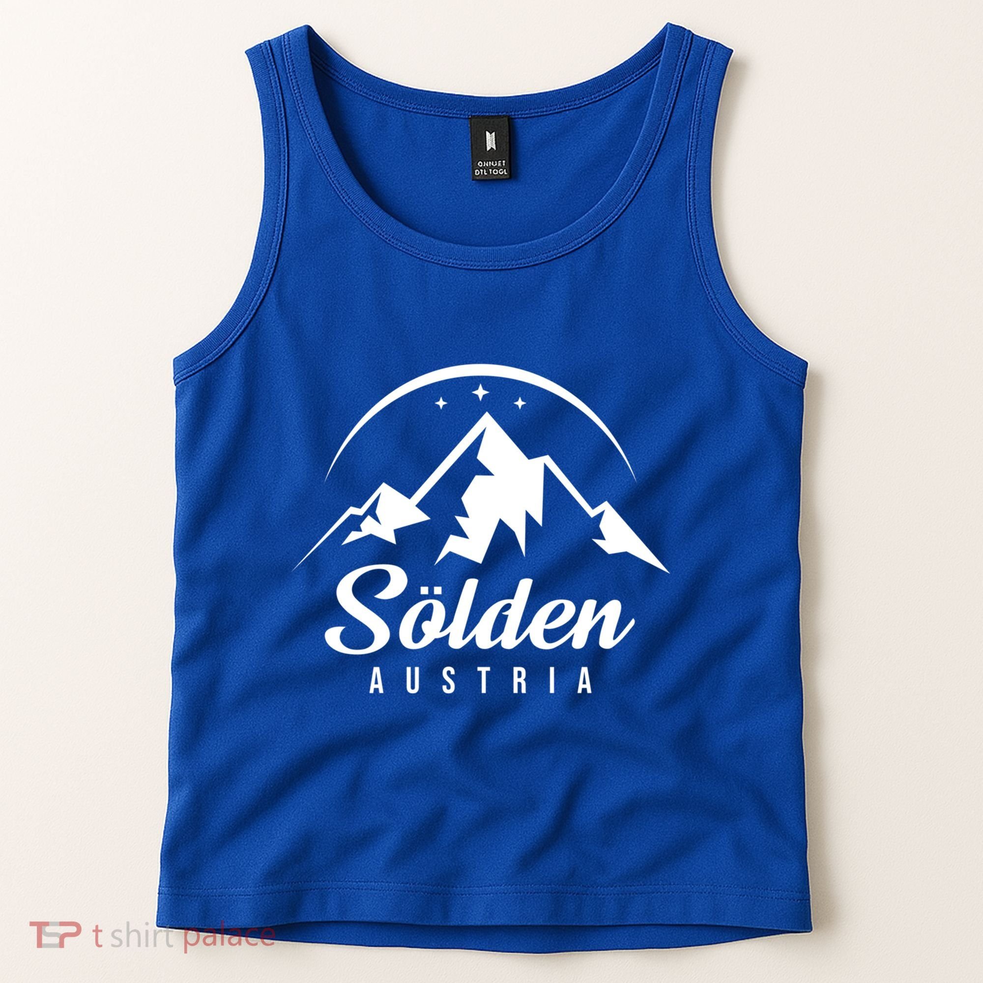 SöLden Austria Ski Resort Skiing Snowboarding Souvenir Gift Tank Top