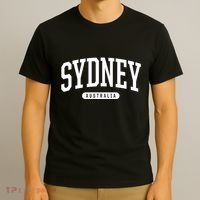 Sydney Australia Souvenirs College Style Sydney Australia Souvenir T-Shirt thumb 3
