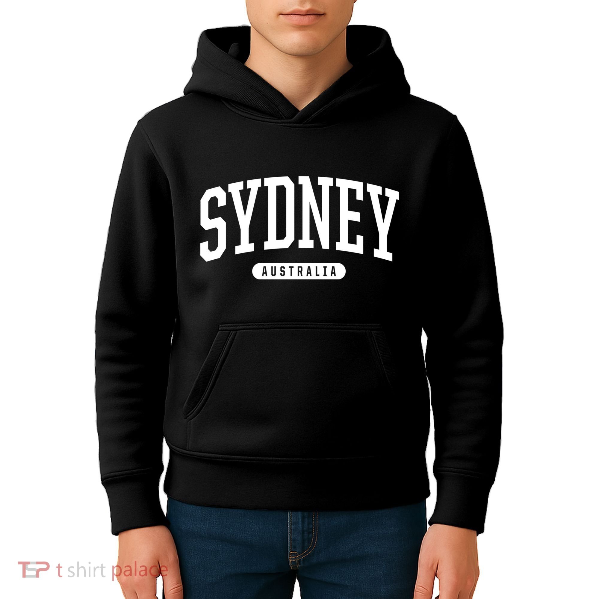 Sydney Australia Souvenirs College Style Sydney Australia Souvenir Kids Hoodie