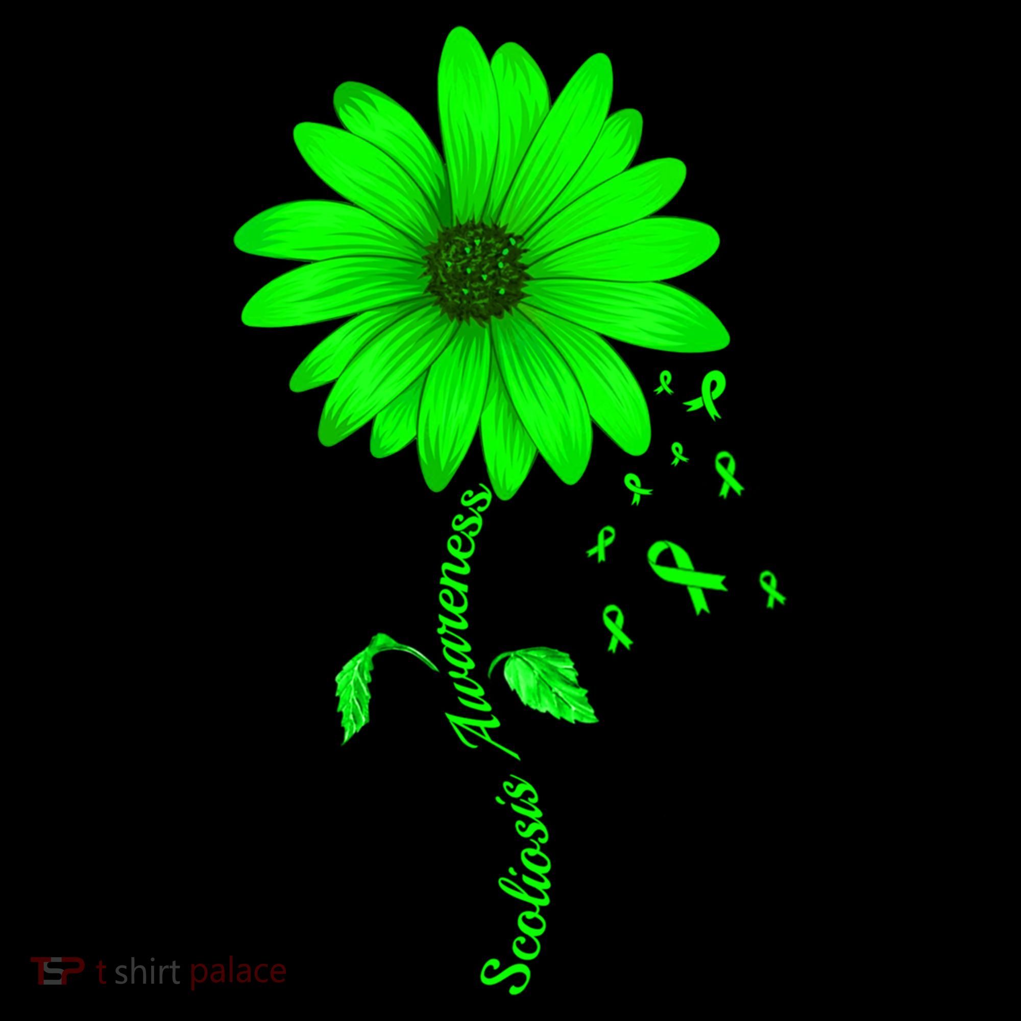 Scoliosis Awareness Sunflower Gift Coffee Mug