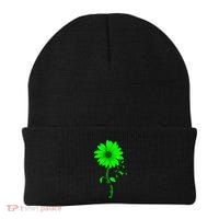 Scoliosis Awareness Sunflower Gift Beanie thumb 0