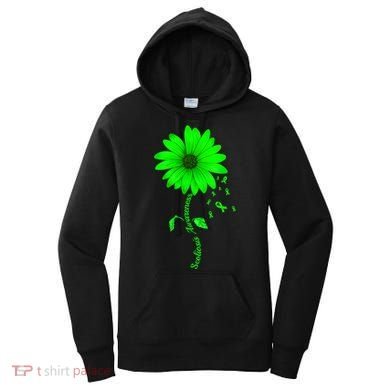 Scoliosis Awareness Sunflower Gift Women's Hoodie