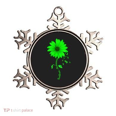Scoliosis Awareness Sunflower Gift Ornament