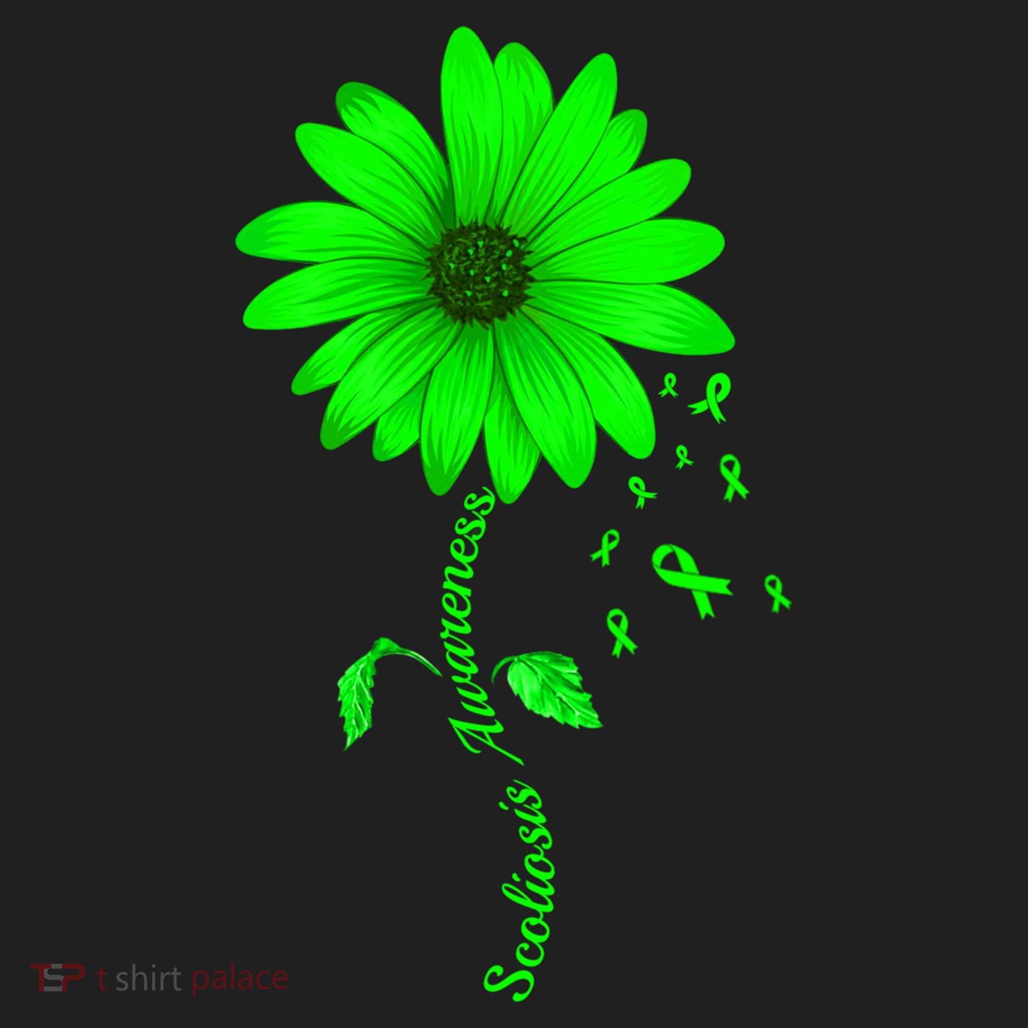 Scoliosis Awareness Sunflower Gift Hat
