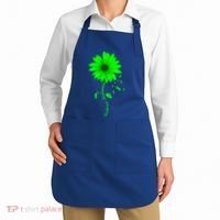 Scoliosis Awareness Sunflower Gift Apron thumb 2