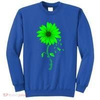Scoliosis Awareness Sunflower Gift Sweatshirt thumb 0