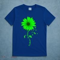 Scoliosis Awareness Sunflower Gift T-Shirt thumb 5