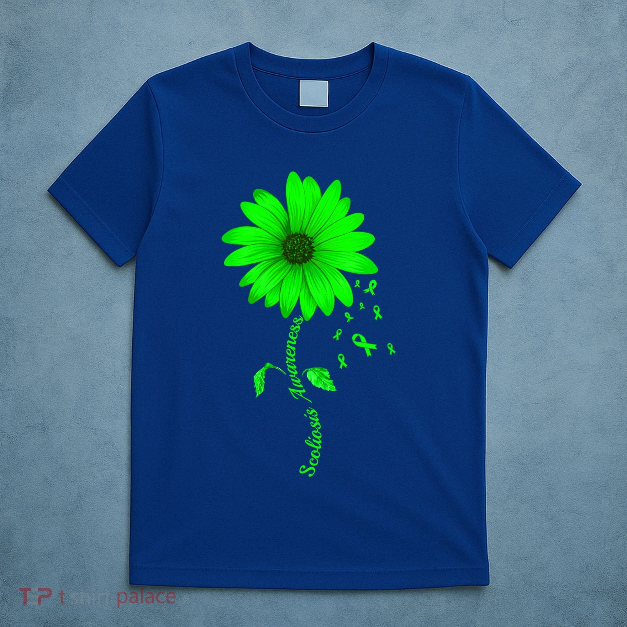 Scoliosis Awareness Sunflower Gift T-Shirt