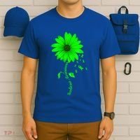 Scoliosis Awareness Sunflower Gift T-Shirt thumb 6
