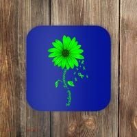 Scoliosis Awareness Sunflower Gift Coaster thumb 0