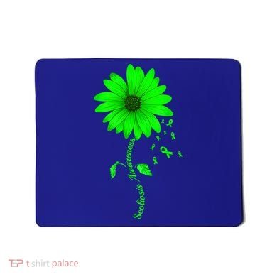 Scoliosis Awareness Sunflower Gift Mousepad