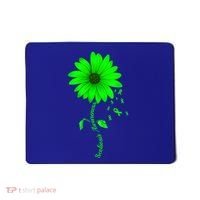 Scoliosis Awareness Sunflower Gift Mousepad thumb 0