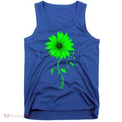 Scoliosis Awareness Sunflower Gift Tank Top