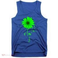 Scoliosis Awareness Sunflower Gift Tank Top thumb 0