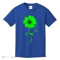 Scoliosis Awareness Sunflower Gift Kids T-Shirt thumb 0