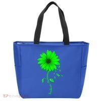 Scoliosis Awareness Sunflower Gift Tote Bag thumb 0