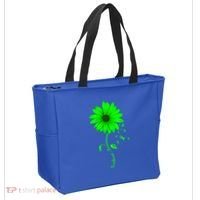 Scoliosis Awareness Sunflower Gift Tote Bag thumb 2